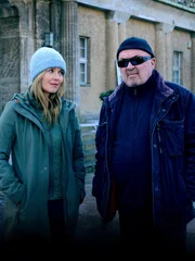 l-r: Linett Wachow (Stefanie Stappenbeck), Otto Garber (Florian Martens)