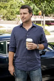 "A Diamond in the Rough" -- Pictured: Chris O'Donnell (Special Agent G. Callen). The NCIS team investigates the home invasion of Navy Captain Dean Hadlow (Christopher Goodman), who was entertaining his friend, General Omer Abidi (Ravi Kapoor) of Pakistan, when robbers successfully stole money, jewelry and highly classified information. Also, Deeks and Kensi interview candidates to manage the bar, on NCIS: LOS ANGELES. Photo: Sonja Flemming
