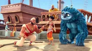 Karim und Sherazade lernen Sindbad, den Seefahrer, kennen.