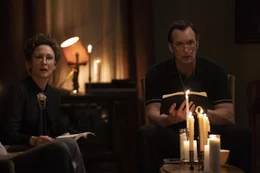 Vera Farmiga als Lorraine Warren, Patrick Wilson als Ed Warren