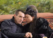 Essendes Paar: Jonathan Rhys Meyers als König Heirich VIII., Natalie Dormer als Anne Boleyn Essendes Paar: Jonathan Rhys Meyers als König Heirich VIII., Natalie Dormer als Anne Boleyn