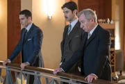 Alberto Marquez (Miguel &Aacute;ngel Silvestre), Mateo Ruiz (Javier Rey) und Emilio L&oacute;pez (Jos&eacute; Sacrist&aacute;n).