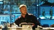 Gil Grissom (William Petersen) ist dem Geheimnis des toten M&ouml;rders auf der Spur.