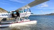 Daniel Boden, Wasserflugzeug-Pilot in Norwegen, liefert eilige Sendungen aus. In den Hochebenen Skandinaviens ist das Wasserflugzeug oft die einzige M&ouml;glichkeit, entlegene Orte zu erreichen.