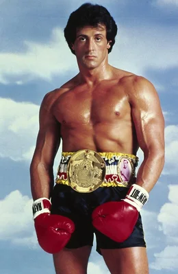 Boxweltmeister Rocky Balboa (Sylvester Stallone) genie&szlig;t das ruhmreiche Leben eines Champions ...