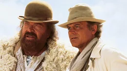 Der Harte und der Smarte sind zur&uuml;ck: Terence Hill (r.) und Bud Spencer spielen die zwei ungleichen Br&uuml;der Travis und Moses, die sich seit Jahren nicht mehr gesehen haben, denn immer wenn sie aufeinander treffen, gibt es Streit und Turbulenzen.