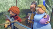 Gilby versucht, die Schiffbrüchigen auf eigene Faust zu retten. Gilby versucht, die Schiffbrüchigen auf eigene Faust zu retten.