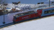 Der Glacier Express verkehrt ganzj&auml;hrig zwischen St. Moritz und Zermatt.