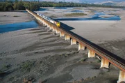 Eines der letzten Hindernisse auf dem Weg nach Christchurch: der Waiau Uwha River