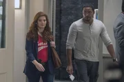 Ein neuer Fall besch&auml;ftigt Laura Diamond (Debra Messing, l.) und Billy Soto (Laz Alonso, r.).