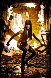 Gemeinsam mit Night Owl II macht sich Silk Spectre II (Malin Akerman) daran, Rorschach aus dem Gef&auml;ngnis zu befreien. Kein leichtes Unterfangen ...