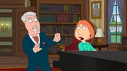 Carter Pewterschmidt (l.); Lois Griffin (r.)