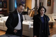 Danny Reagan (Donnie Wahlberg, l.); Det. Maria Baez (Marisa Ramirez, r.)