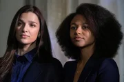 l-r: Diana (Brittany Ashworth), Harper Stern (Myha'la Herrold)