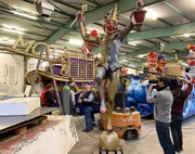 Wagenhalle MCV und Probe Fastnachtsposse.