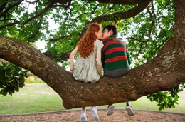 Daisy Axon (as Candice) with Wesley Pattern (as Douglas Benson)