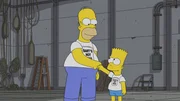 Homer (l.); Bart (r.)