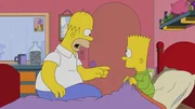 Homer (l.); Bart (r.)