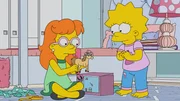 Lisa makes a new friend who loves horses, but then becomes part of a circle of snooty young rich girls. Meanwhile, Homer takes Marge on a romantic cruise in the &Ograve;The Hateful Eight-Year-Olds&Oacute; episode of THE SIMPSONS. Guest voice Joey King.