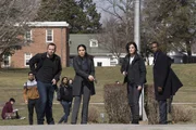 L-R: Kurt Weller (Sullivan Stapleton), Tasha Zapata (Audrey Esparza), Jane Doe (Jaimie Alexander), Edgar Reade (Rob Brown)