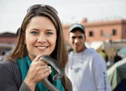 SF unterwegs - Marokko Moderatorin Wasiliki Goutziomitros in Marokko