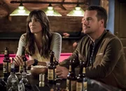 Kensi Blye (Daniela Ruah); G. Callen (Chris O'Donnell)