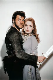 Eric (Tony Curtis) wird zum Besch&uuml;tzer von Morgana (Janet Leigh).