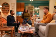 v.li.: Gregory Eddie (Tyler James Williams), Erika (Courtney Taylor), Jacob Hill (Chris Perfetti)