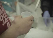 DUBLIN, CALIF.- A cup of medicine in Santa Rita Jail.