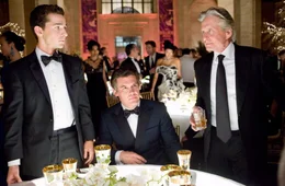 Shia LaBeouf (Jake Moore), Josh Brolin (Bretton James), Michael Douglas (Gordon Gekko)