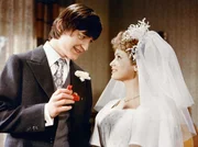 Arabella (Jana Nagyova) und Peter (Vladimir Dlouhy) sind endlich ein gl&uuml;ckliches Brautpaar.