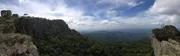 Blick auf die Tepequem Mountains im Norden Brasiliens