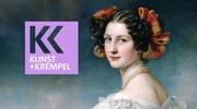 Key Visual/Cover Sendereihenbild mit Typo zu "Kunst + Krempel". Im Bild: Porträtgemälde, Auguste Strobl. Key Visual/Cover Sendereihenbild mit Typo zu "Kunst + Krempel". Im Bild: Porträtgemälde, Auguste Strobl.