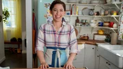 Candid shot of Molly Yeh making her Chocolate Croissants, as seen on Girl Meets Farm, Season 8. Candid shot of Molly Yeh making her Chocolate Croissants, as seen on Girl Meets Farm, Season 8.