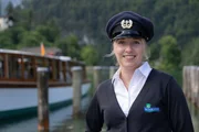 Lena ist Kapit&auml;nin auf dem K&ouml;nigssee.