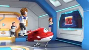 Der neue Auftrag f&uuml;r die Super Wings kommt aus China. Xiyuan aus China braucht ein Kost&uuml;m f&uuml;r das chinesische Neujahrsfest - den Drachentanz.