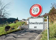 SRF bi de L&uuml;t - Unser Dorf. Folge 1. Dorfeingang Schwellbrunn.