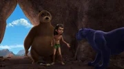 Der B&auml;r Balu und Baghira haben Mogli endlich gefunden. Sie wissen, dass sie ihn zu Unrecht verd&auml;chtigt haben. Nun schmieden sie zusammen einen Plan, wie sie es Shir Khan und Tabaqui zeigen k&ouml;nnen.