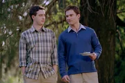 Sind hinter dem gleichen M&auml;dchen her: Finch (Eddie Kaye Thomas, l.) und Stifler (Seann William Scott, r.)