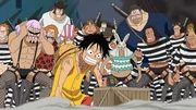 Vorne: Luffy