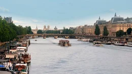 Blick auf die Seine; rechts das Mus&eacute;e d'Orsay.