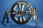 Haben "Verstehen Sie Spass?" von 1980 bis 1990 moderiert: Kurt Felix und Paola Felix, 1987.