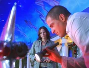 In den dunkelsten Ecken der Glitzerstadt Las Vegas sind die Spurenermittler Nick (George Eads) und Sara (Jorja Fox) unermüdlich im Einsatz. In den dunkelsten Ecken der Glitzerstadt Las Vegas sind die Spurenermittler Nick (George Eads) und Sara (Jorja Fox) unermüdlich im Einsatz.