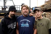 Phil Harris with this two sons, Jake and Josh