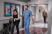 Anna Suzuki (Sandra Fall), Ryan Eggold (Dr. Max Goodwin).