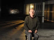 Les Johnson, an expert NASA physicist, giving an interview on propulsion technology for National Geographic Channel's Evacuate Earth.