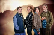 (v.li.): Alfons Seywald (Erwin Steinhauer), Lu Frey (Patricia Aulitzky), Irene Russmeyer (Fanny Krausz), Hubert Mur (Michael Fitz).