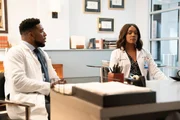 Jocko Sims (Dr. Floyd Reynolds), Frances Turner (Dr. Lyn Malvo).