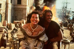 L-R: Morgan (Geena Davis) und Shaw (Matthew Modine)