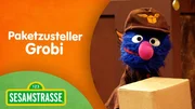 Grobi als Paketzusteller Grobi als Paketzusteller